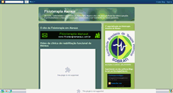 Desktop Screenshot of fisioterapiamanaus.blogspot.com