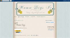 Desktop Screenshot of mamadigsit.blogspot.com