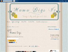 Tablet Screenshot of mamadigsit.blogspot.com