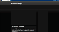 Desktop Screenshot of ekonomi-tips.blogspot.com