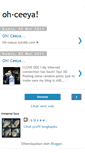Mobile Screenshot of oh-ceeya.blogspot.com
