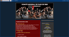 Desktop Screenshot of comitefansrbd.blogspot.com