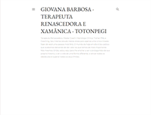 Tablet Screenshot of giovanabarbosa-gi.blogspot.com