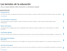 Tablet Screenshot of bemoles-de-la-educacion.blogspot.com