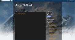 Desktop Screenshot of jotagallardo.blogspot.com