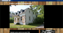 Desktop Screenshot of leclercvaudreuil.blogspot.com