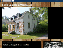 Tablet Screenshot of leclercvaudreuil.blogspot.com