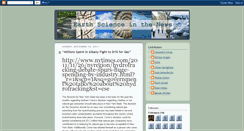 Desktop Screenshot of earthscienceinthenews.blogspot.com