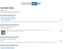 Tablet Screenshot of mybookbliss.blogspot.com