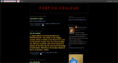 Desktop Screenshot of portencouleur.blogspot.com