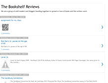 Tablet Screenshot of bookshelfreviews.blogspot.com