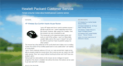 Desktop Screenshot of hewlettpackardcustomerservice.blogspot.com