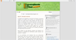 Desktop Screenshot of entretejiendoideas.blogspot.com