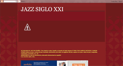 Desktop Screenshot of jazzsiglo21.blogspot.com