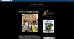 Desktop Screenshot of genealogiadelnictalope.blogspot.com