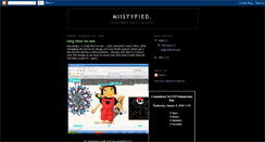 Desktop Screenshot of miistyfied.blogspot.com