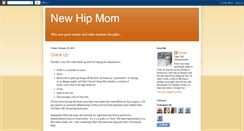 Desktop Screenshot of newhipmom.blogspot.com