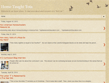 Tablet Screenshot of hometaughttots.blogspot.com