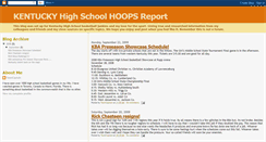 Desktop Screenshot of kyhoopsreport.blogspot.com