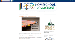 Desktop Screenshot of homeschoolconnectionsonline.blogspot.com