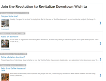 Tablet Screenshot of downtownwichita.blogspot.com