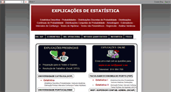 Desktop Screenshot of explicacao-estatistica.blogspot.com