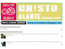 Tablet Screenshot of cristoalante.blogspot.com