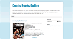 Desktop Screenshot of comic-booksonline.blogspot.com