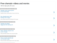 Tablet Screenshot of freeshemalevideos.blogspot.com