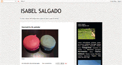 Desktop Screenshot of isabelsalgado.blogspot.com