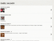 Tablet Screenshot of isabelsalgado.blogspot.com