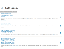 Tablet Screenshot of cpt-code.blogspot.com