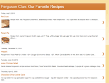 Tablet Screenshot of fergusonrecipes.blogspot.com