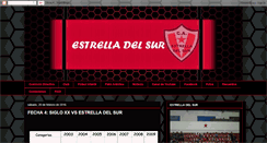 Desktop Screenshot of club-estrelladelsur.blogspot.com