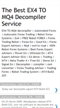 Mobile Screenshot of decompiler-ex4-to-mq4.blogspot.com