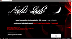 Desktop Screenshot of nights-light.blogspot.com