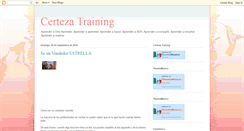 Desktop Screenshot of certezatraining.blogspot.com