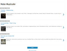 Tablet Screenshot of notemuzicale.blogspot.com