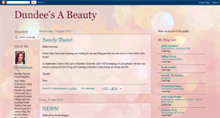 Desktop Screenshot of dundeesabeauty.blogspot.com