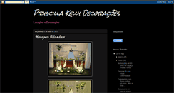 Desktop Screenshot of pkdecoracoes.blogspot.com