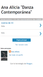 Mobile Screenshot of anaaliciadanzacontemporanea.blogspot.com