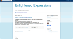 Desktop Screenshot of enlightenedexpression.blogspot.com