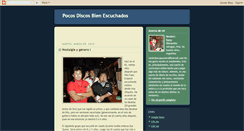 Desktop Screenshot of pocosdiscos.blogspot.com