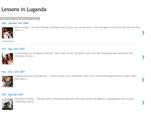 Tablet Screenshot of lessonsinluganda.blogspot.com