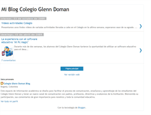 Tablet Screenshot of colglenndoman.blogspot.com