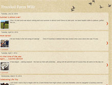 Tablet Screenshot of frazzledfarmwife.blogspot.com