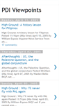 Mobile Screenshot of pdiviewpoints.blogspot.com