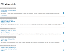 Tablet Screenshot of pdiviewpoints.blogspot.com