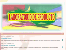 Tablet Screenshot of laboratoriodeproductouts.blogspot.com