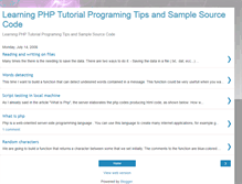Tablet Screenshot of belajar-php-programing.blogspot.com